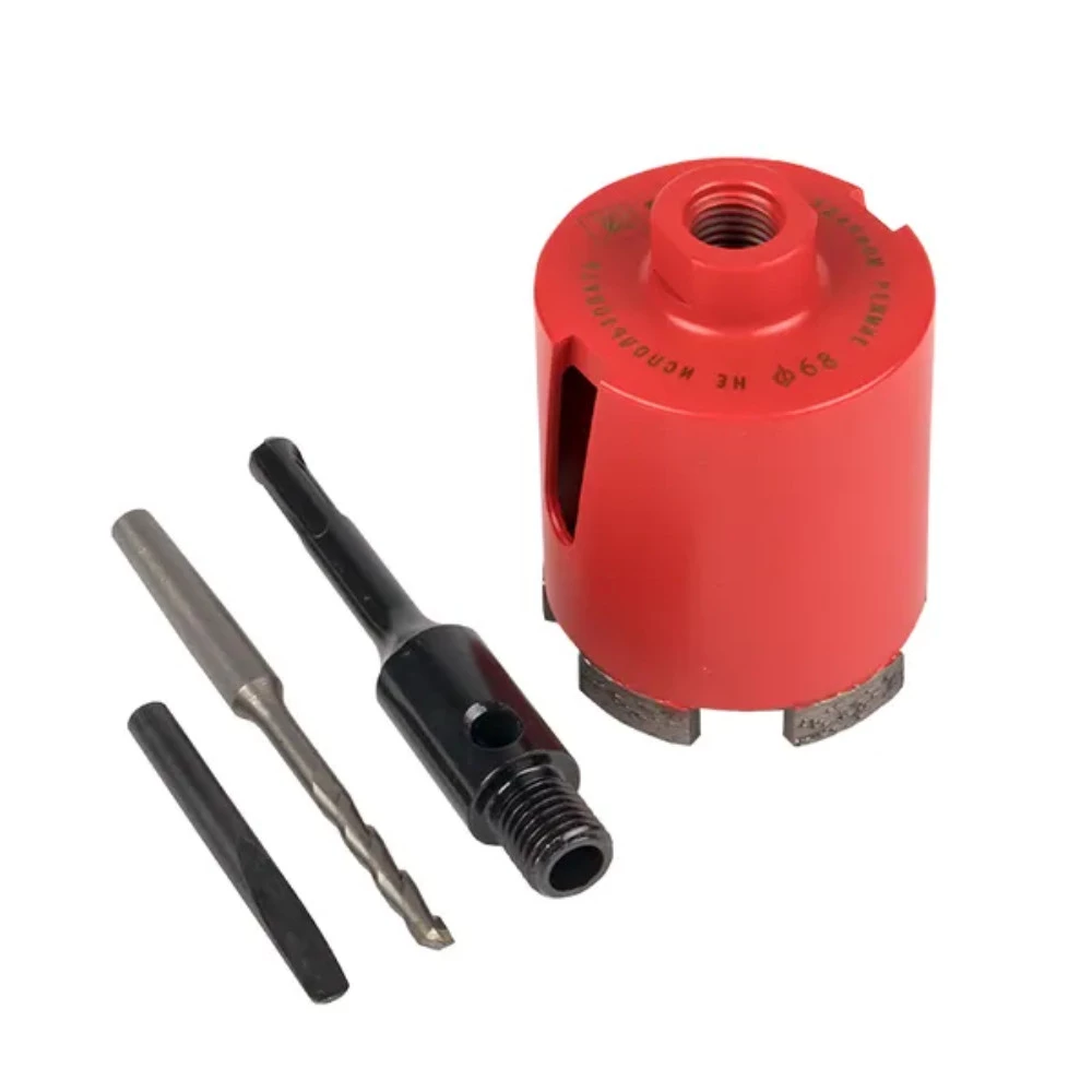Коронка алмазная EKF Expert DCH-82 Laser M16 SDS-Plus диаметр - 82мм, глубина - 70мм dch-82-m16